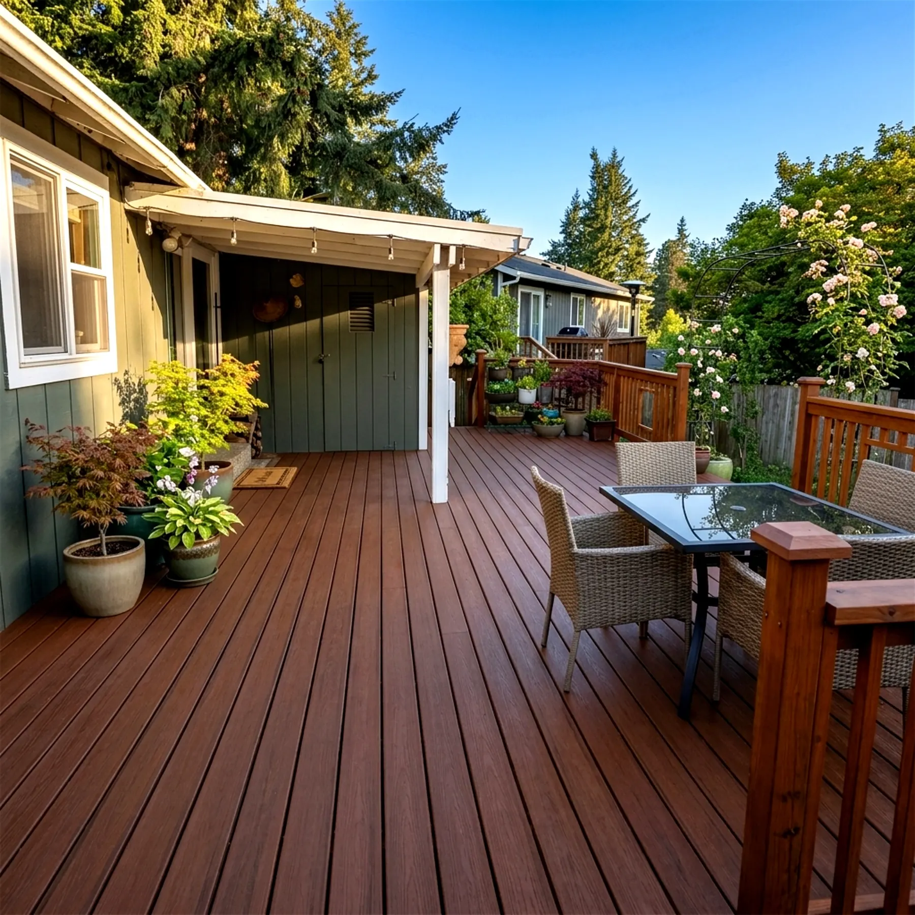 Cedar Deck & ADU